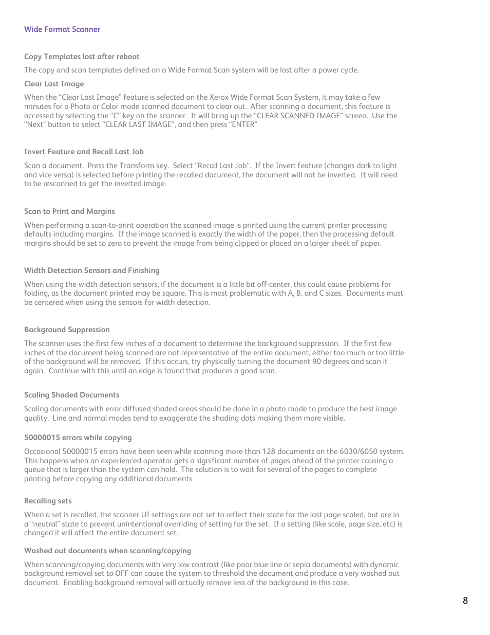 Xerox FREEFLOW ACCXES 13.0 B 141 User Manual | Page 8 / 16