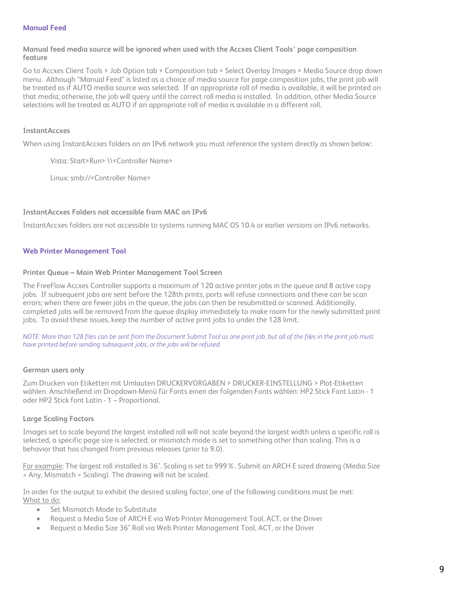Xerox FREEFLOW ACCXES 13.0 B 141 User Manual | Page 9 / 16