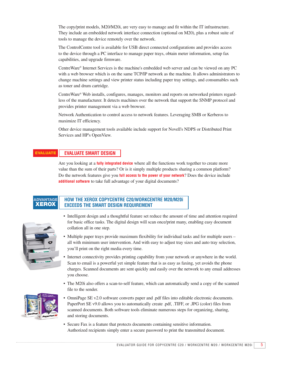 Xerox | Xerox C20 User Manual | Page 7 / 16