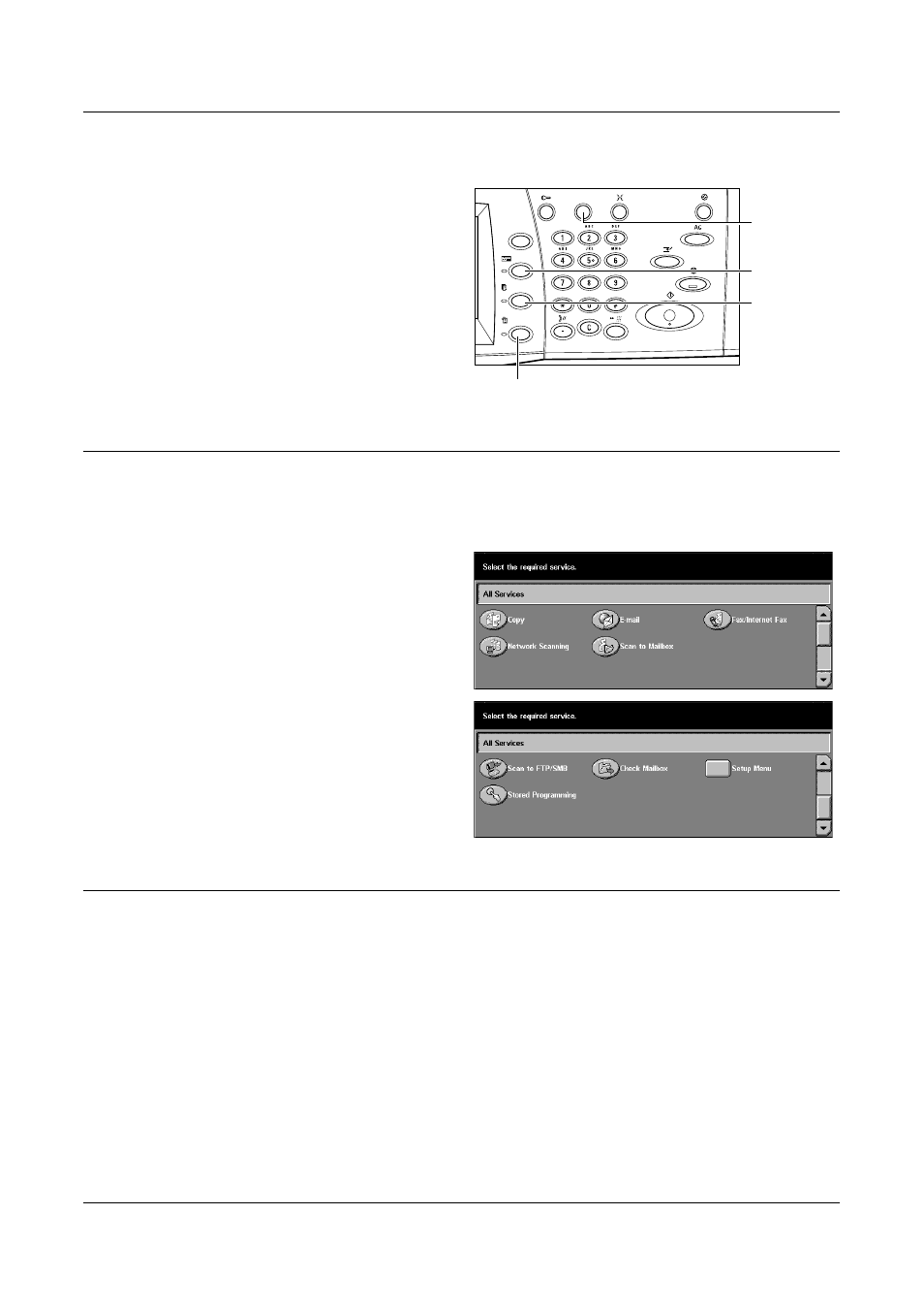 All services, Features | Xerox WorkCentrePro User Manual | Page 19 / 168