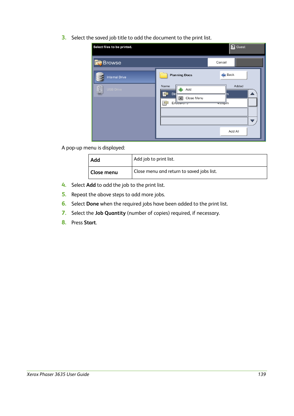 Xerox Phaser 3635 User Manual | Page 145 / 228