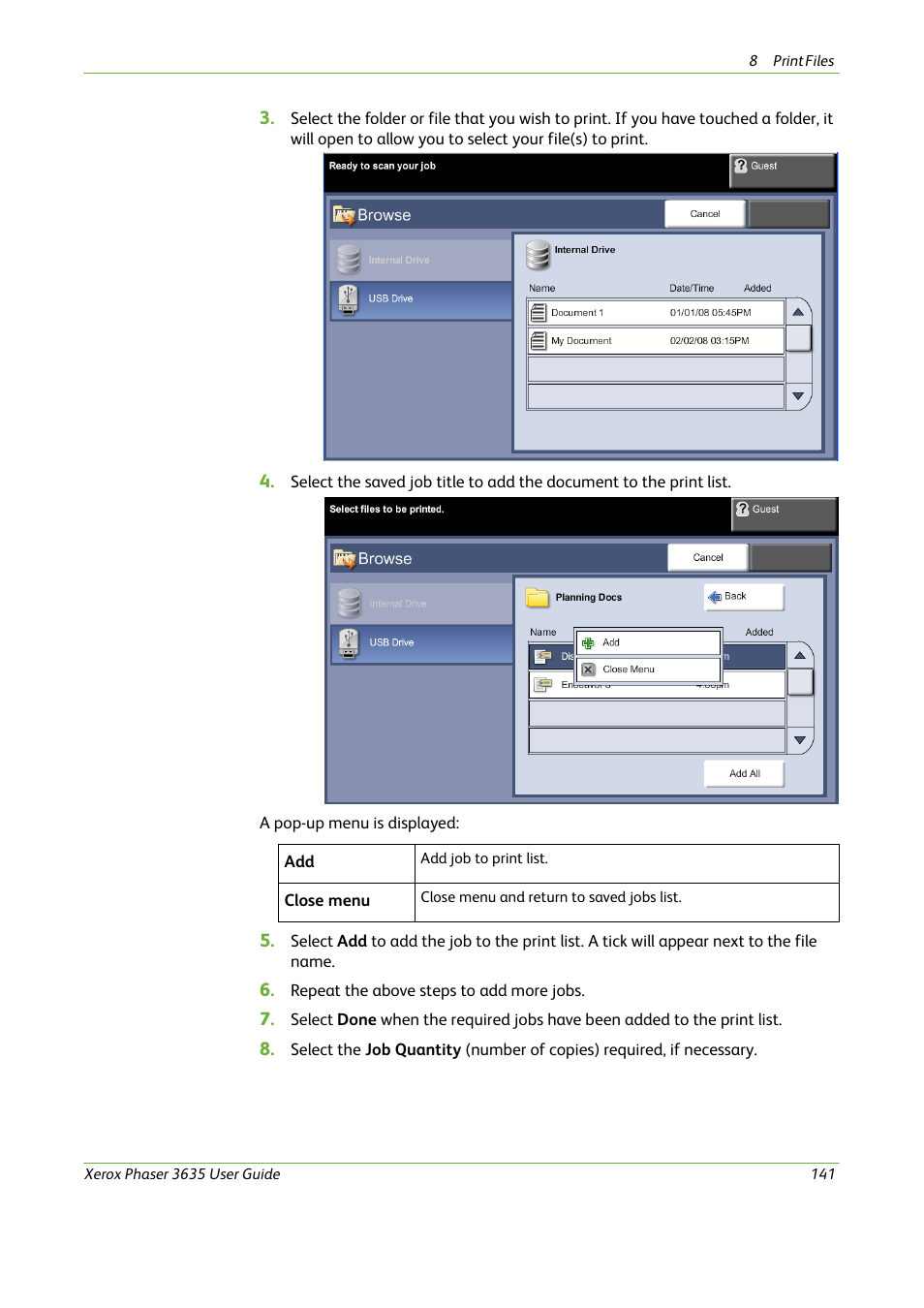 Xerox Phaser 3635 User Manual | Page 147 / 228