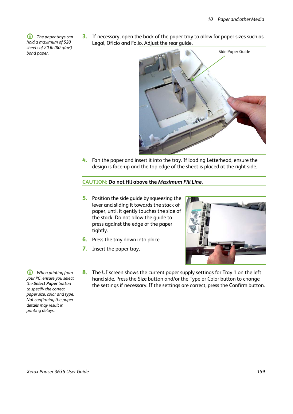 Xerox Phaser 3635 User Manual | Page 165 / 228