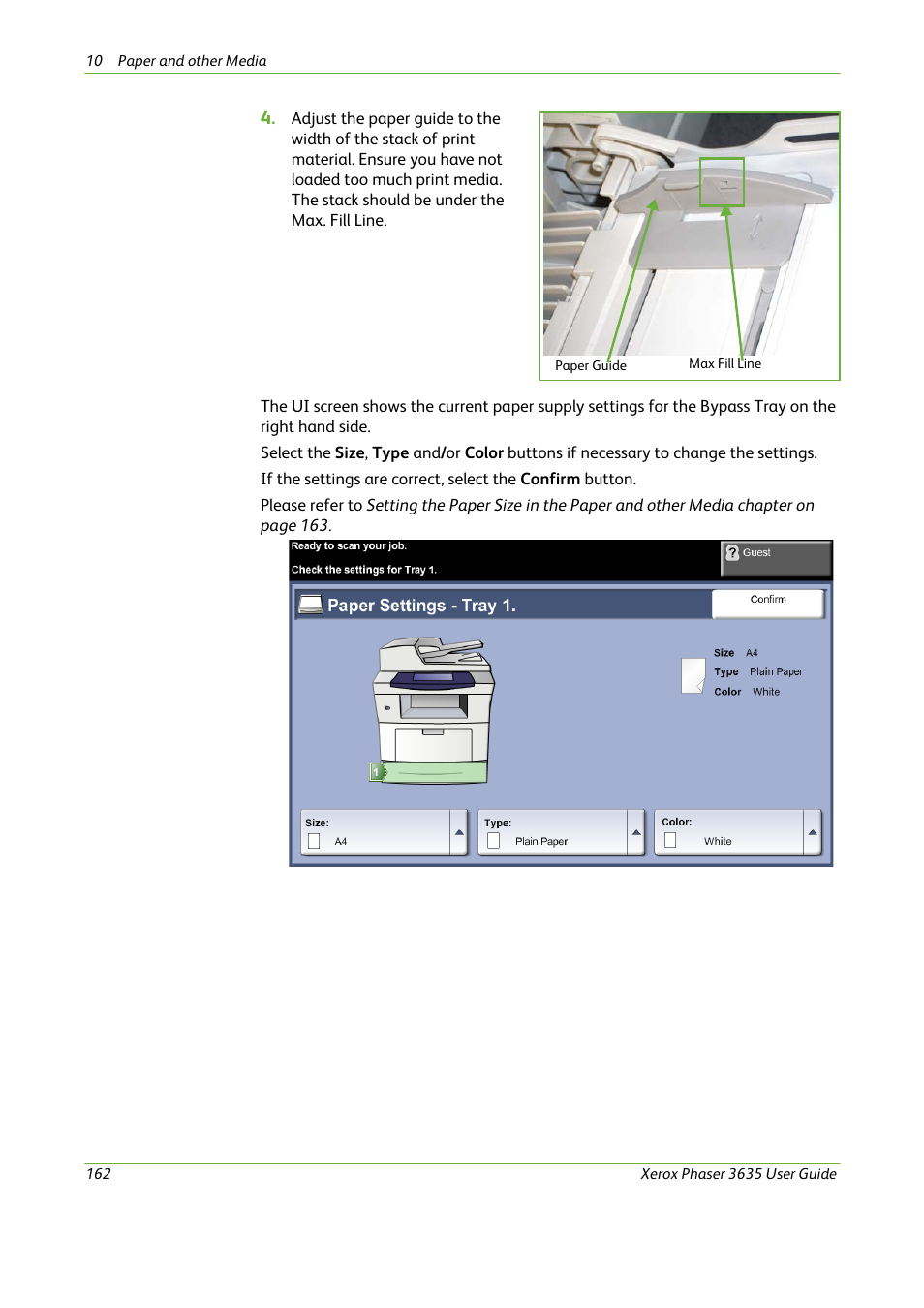 Xerox Phaser 3635 User Manual | Page 168 / 228
