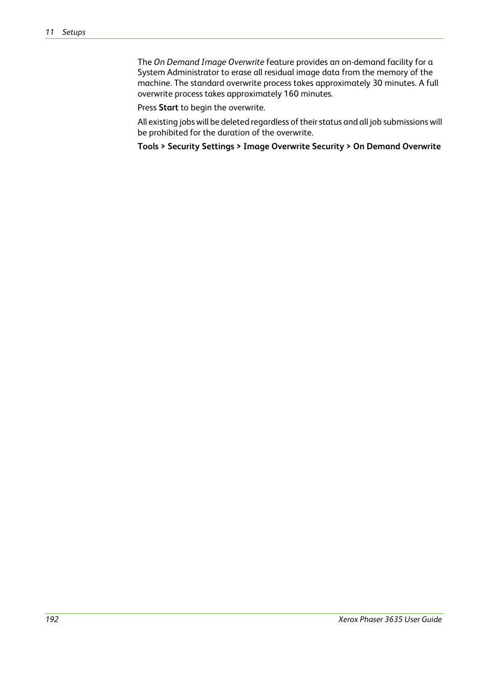 Xerox Phaser 3635 User Manual | Page 198 / 228