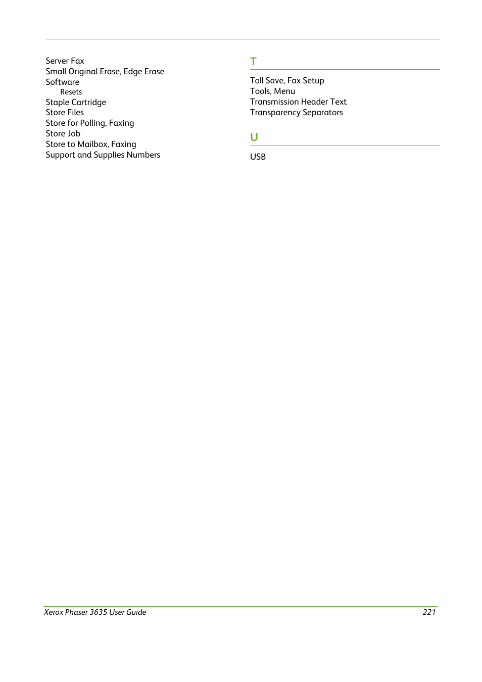 Xerox Phaser 3635 User Manual | Page 227 / 228