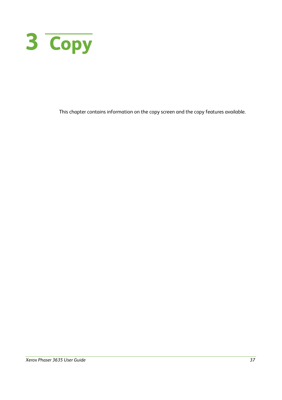 3 copy, Copy | Xerox Phaser 3635 User Manual | Page 43 / 228