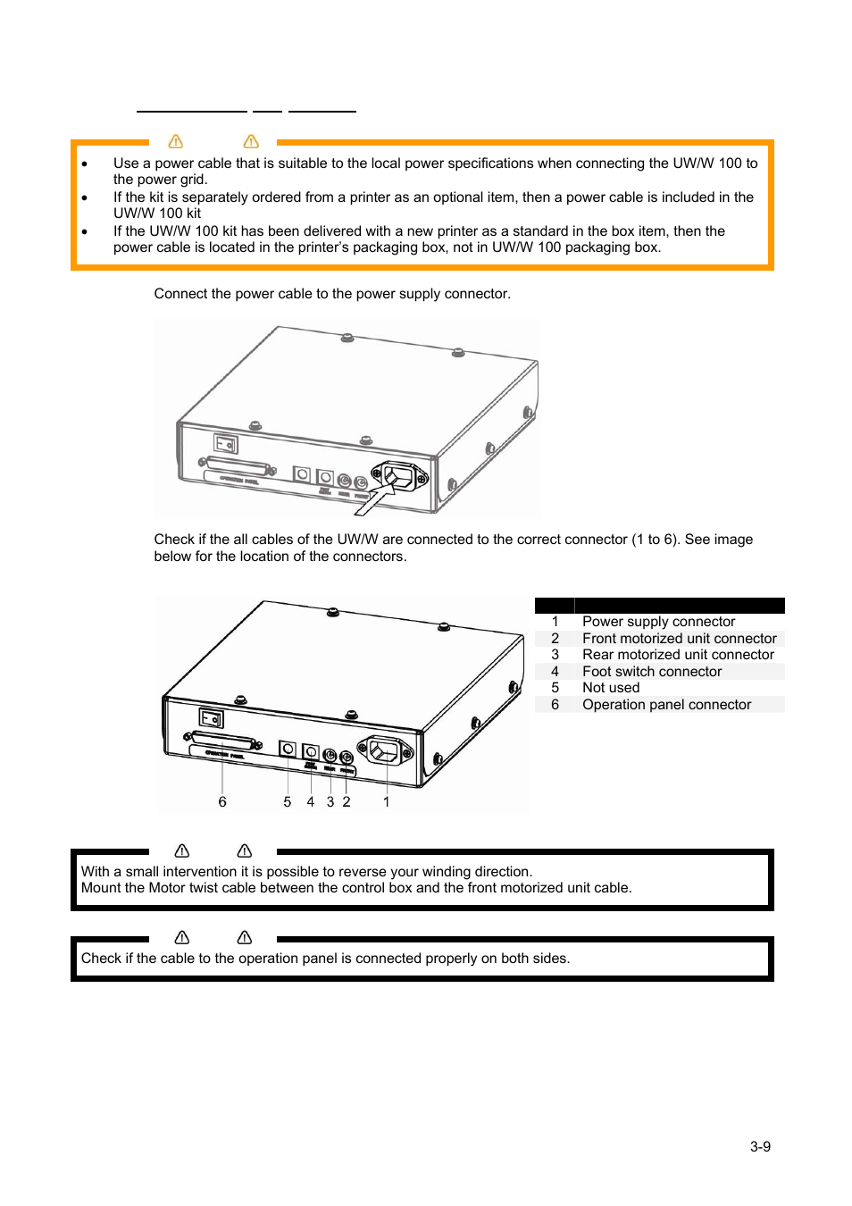 5 connecting the cables | Xerox 83xx User Manual | Page 23 / 44