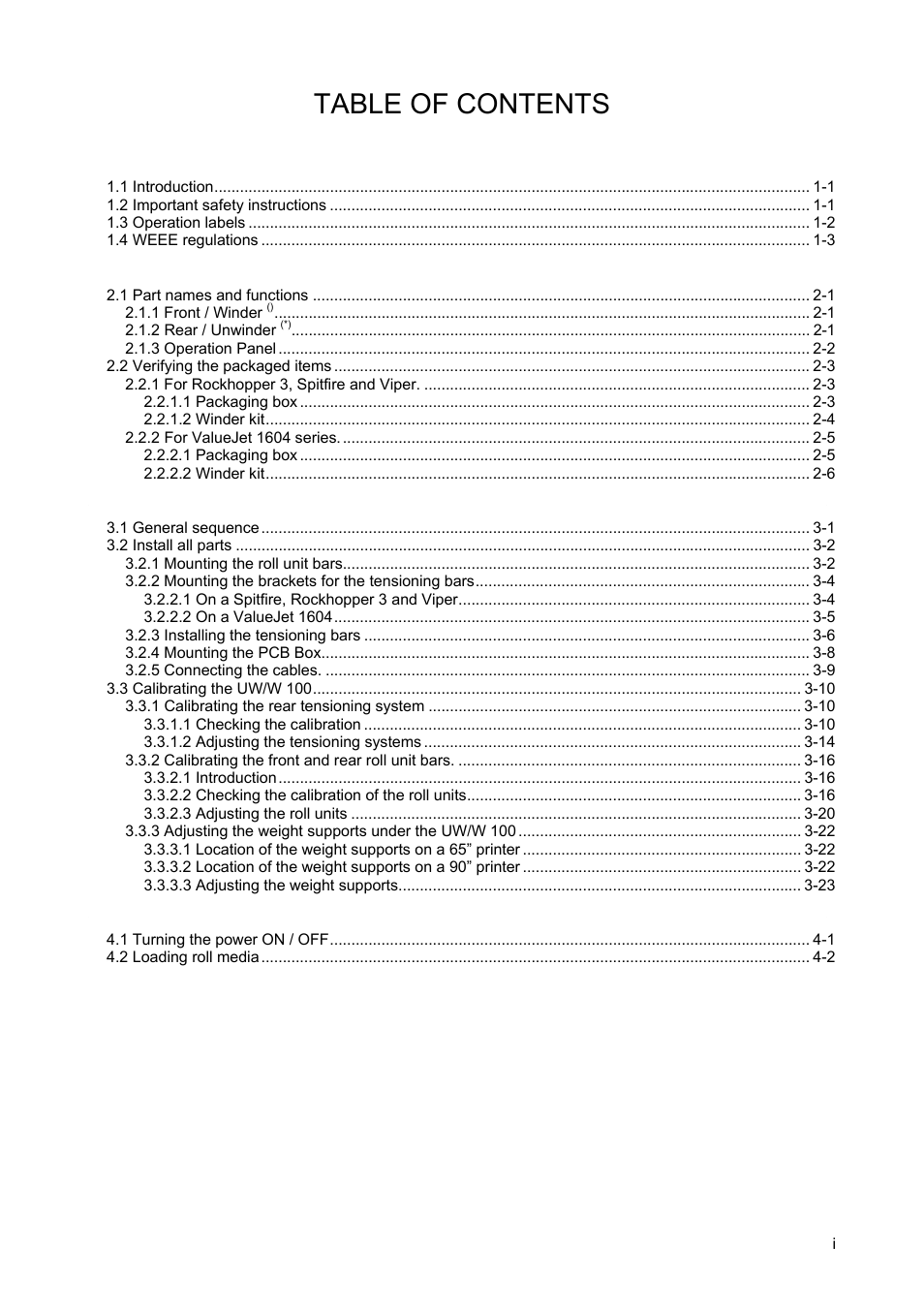 Xerox 83xx User Manual | Page 3 / 44