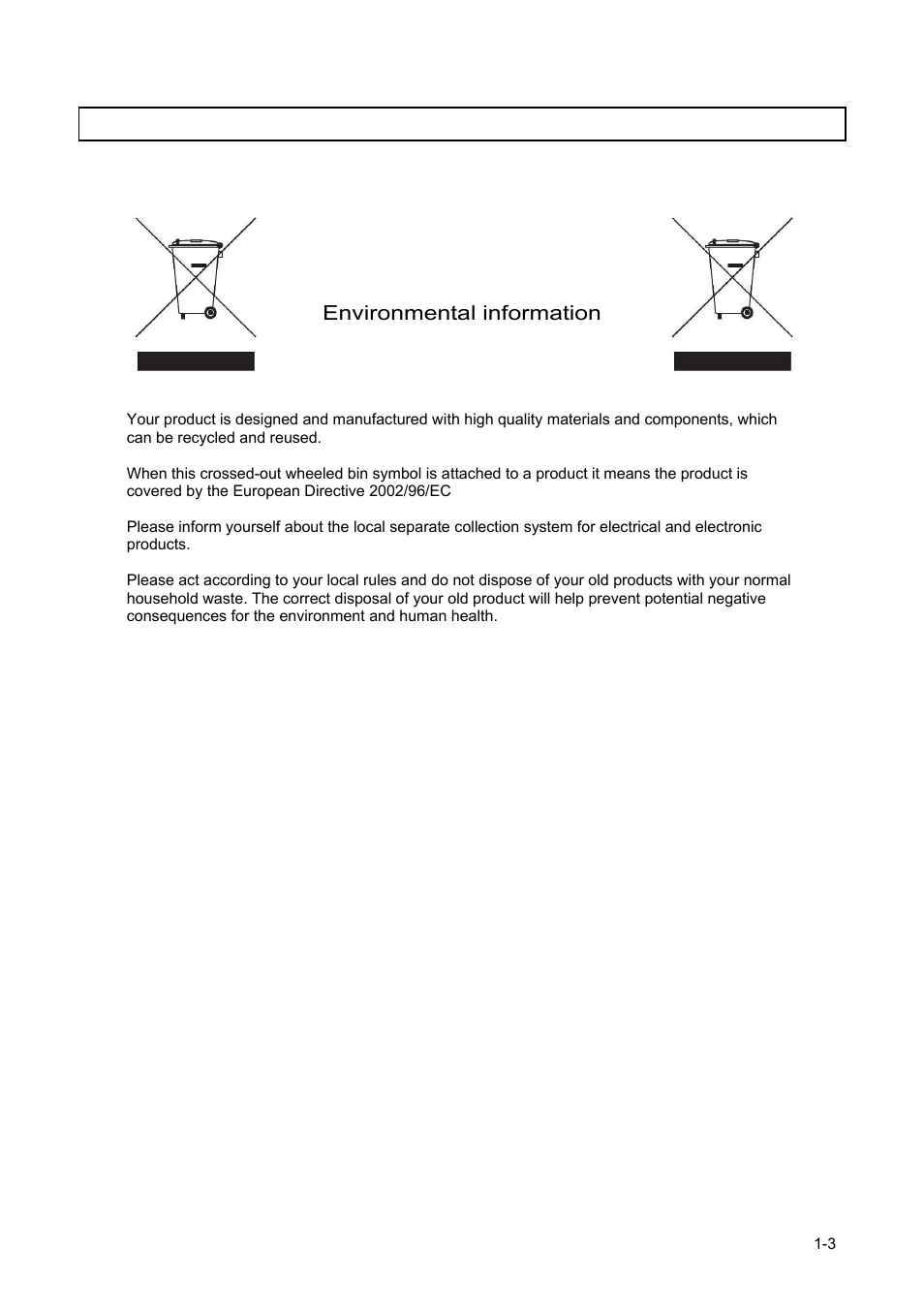 4 weee regulations, Weee regulations | Xerox 83xx User Manual | Page 7 / 44