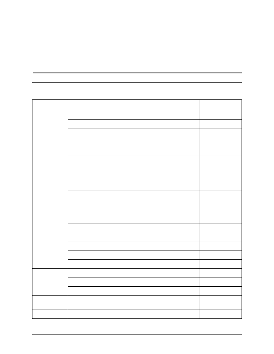 Pdl command quick reference table | Xerox 701P21091 User Manual | Page 448 / 498