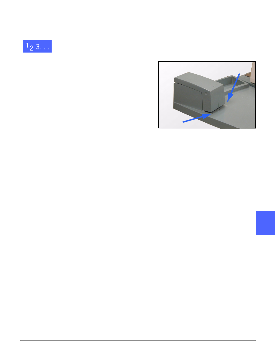 Using the stapler | Xerox 50 User Manual | Page 235 / 284