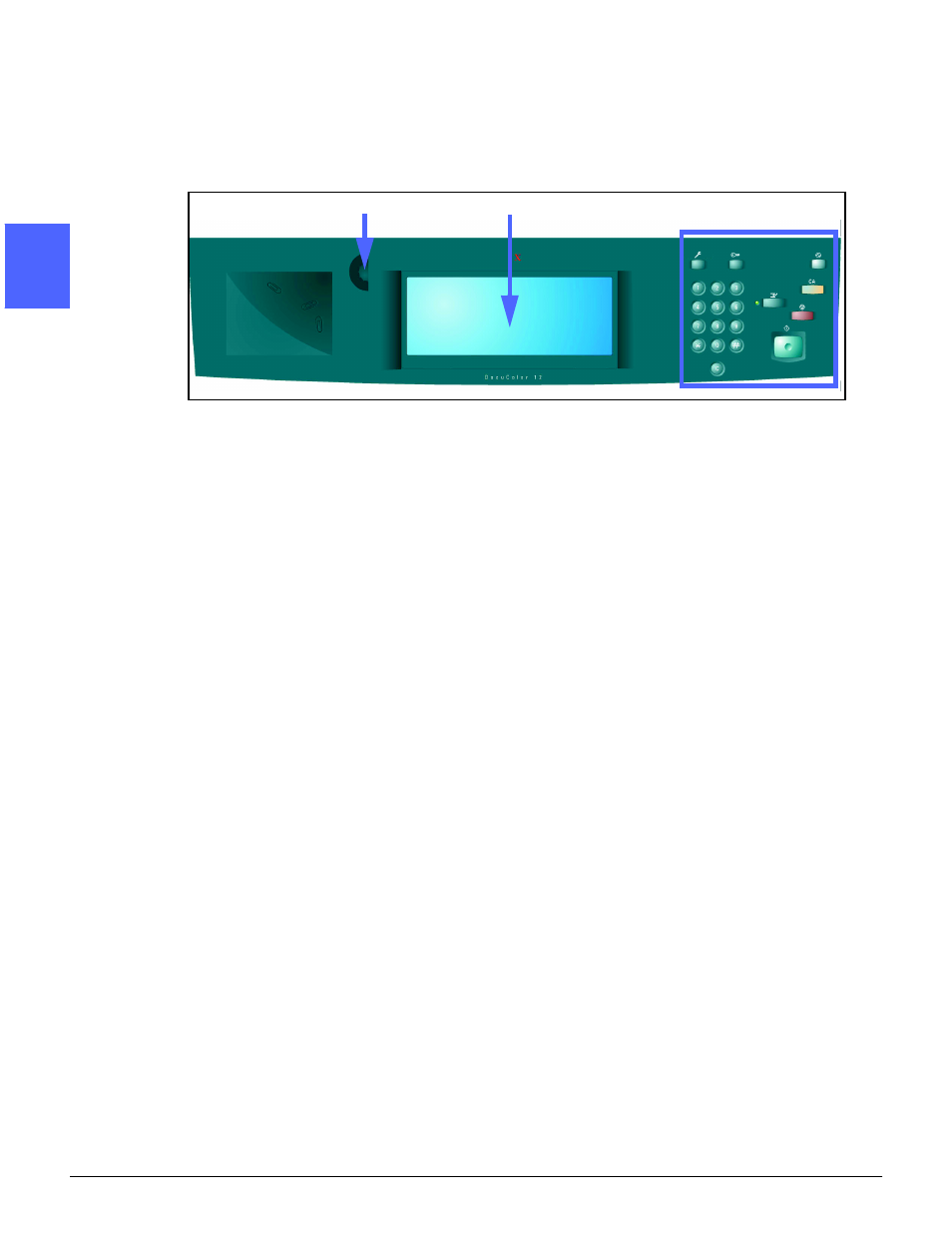 Control panel | Xerox 50 User Manual | Page 36 / 284