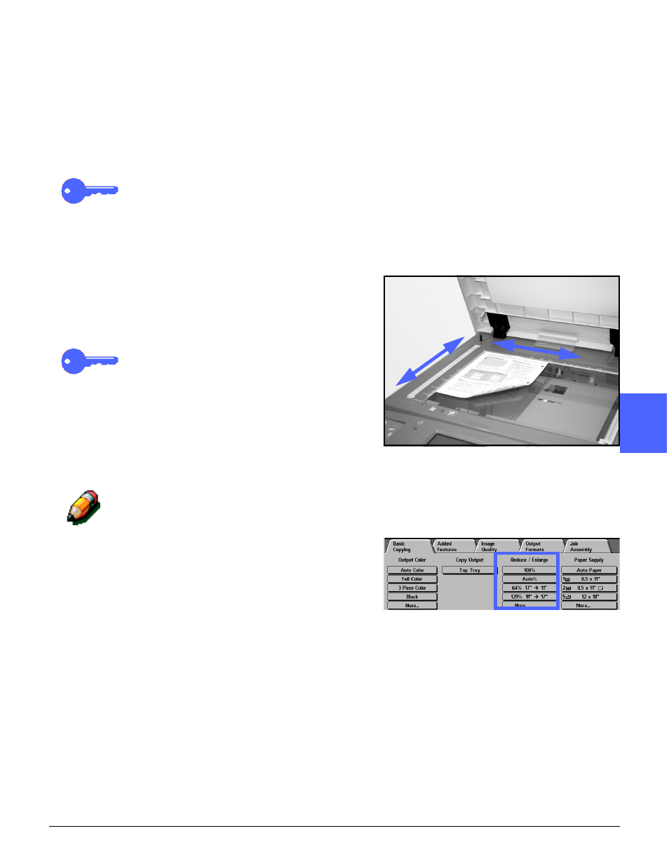 Auto, Setting basic options | Xerox 50 User Manual | Page 83 / 284