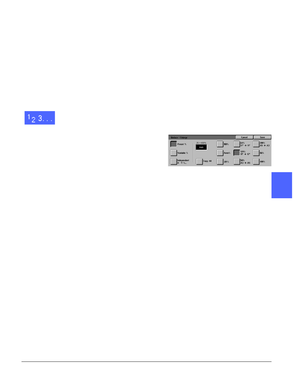 Preset | Xerox 50 User Manual | Page 85 / 284