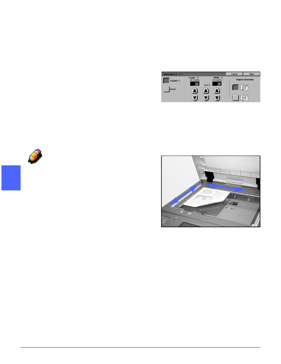 Independent x - y | Xerox 50 User Manual | Page 88 / 284