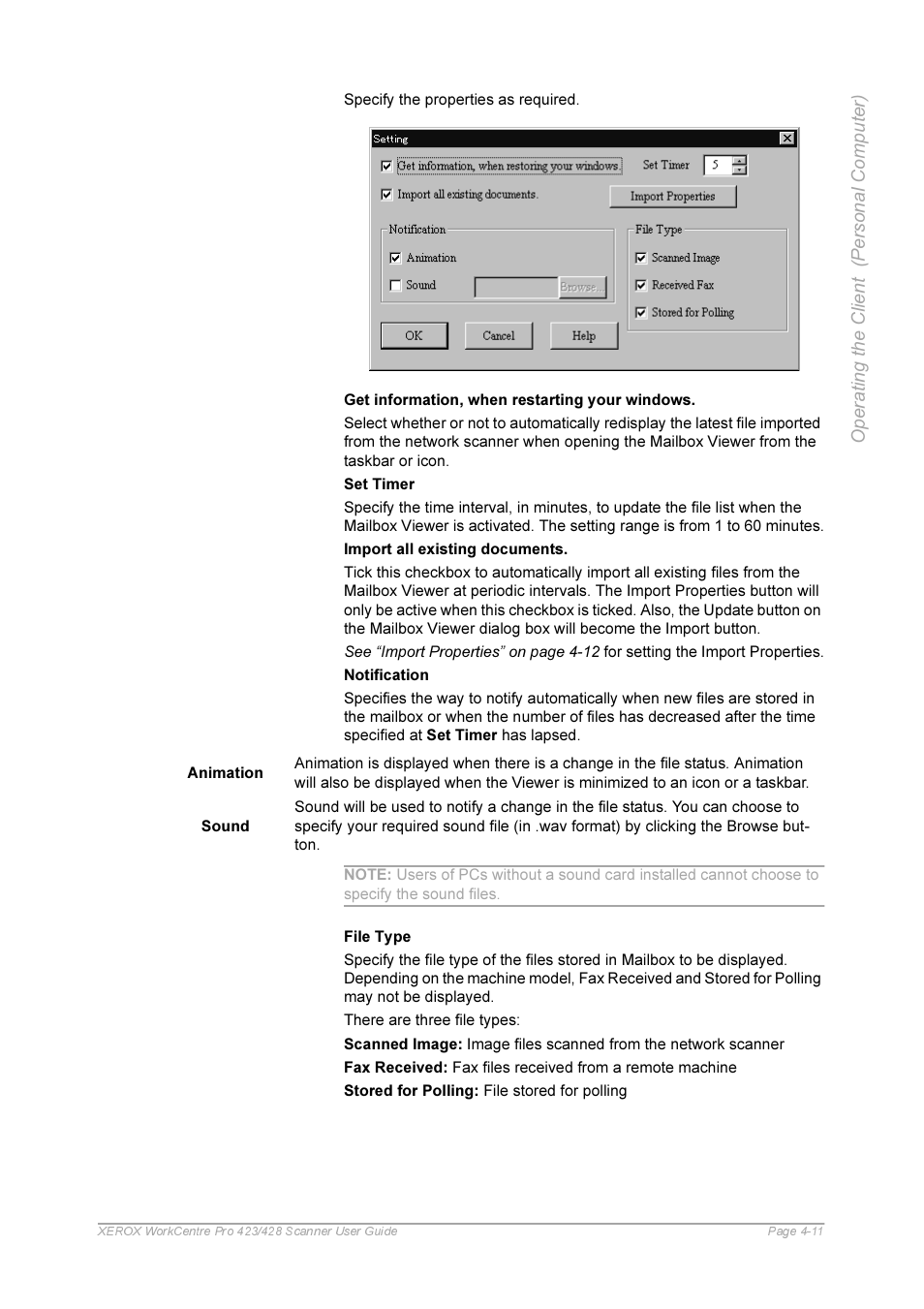 Xerox 423 User Manual | Page 57 / 68