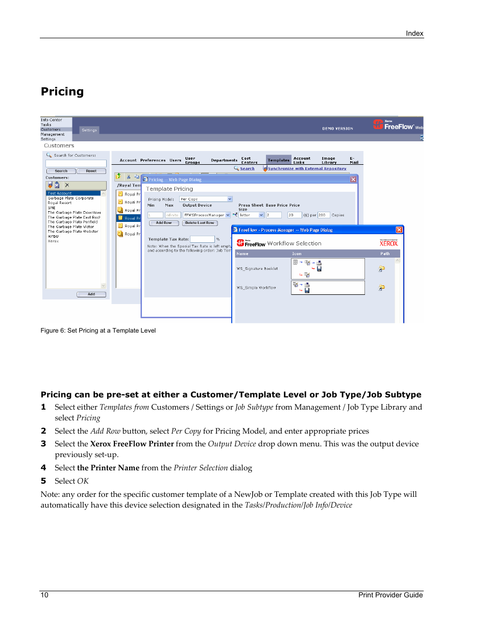 Pricing | Xerox 701P45570 User Manual | Page 10 / 12