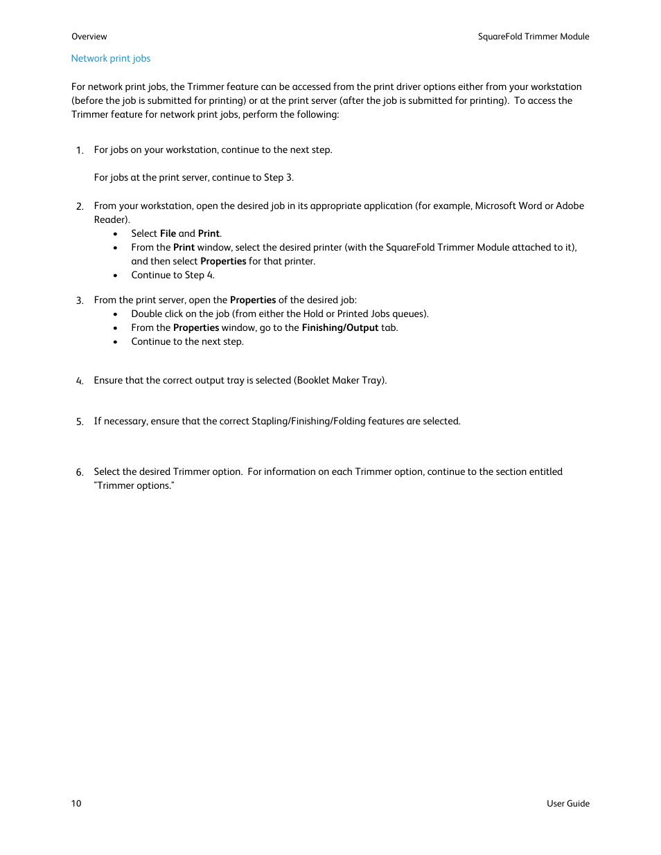 Xerox SquareFold Trimmer User Manual | Page 14 / 28