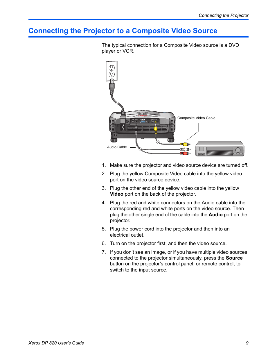 Xerox DP 820 User Manual | Page 14 / 44