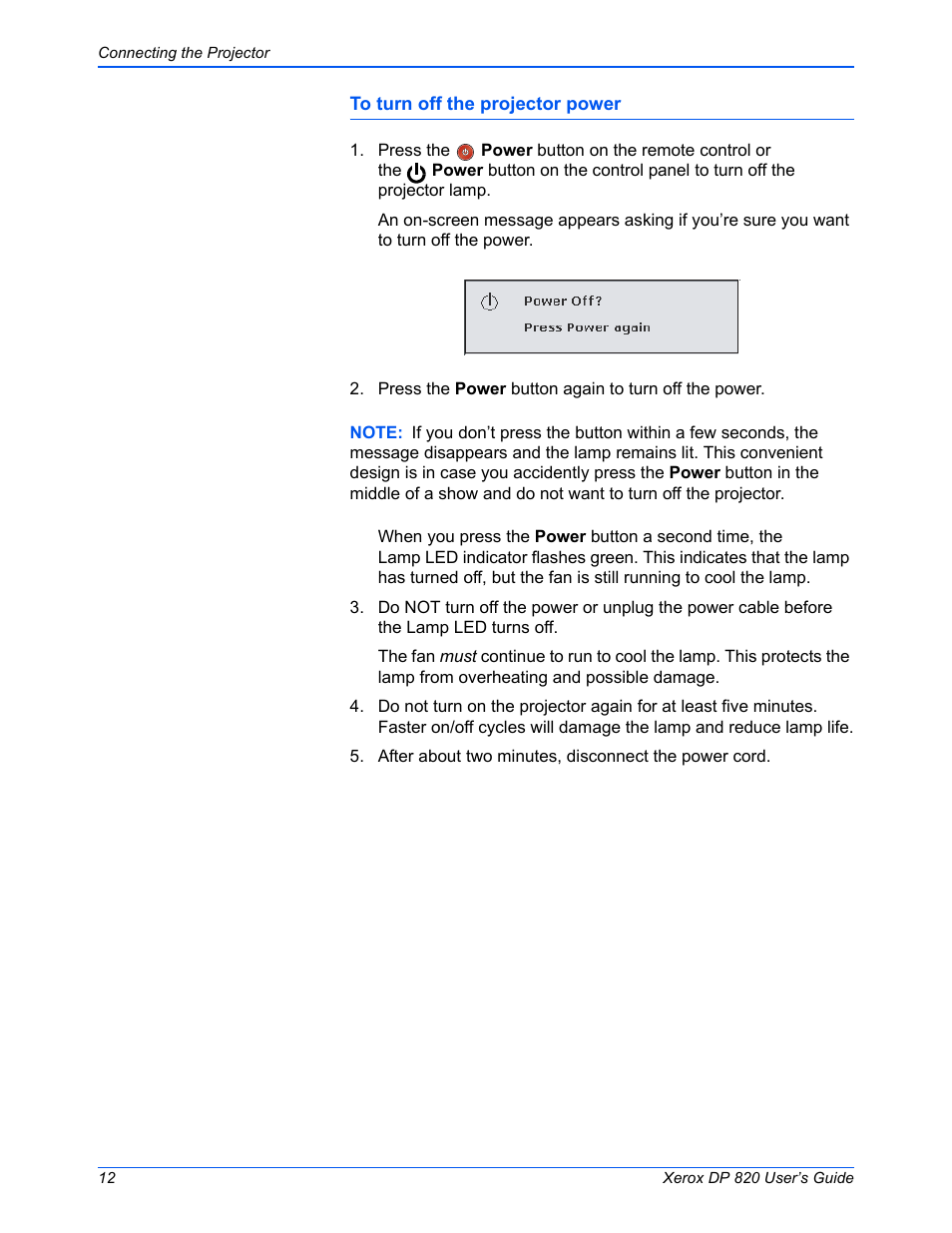Xerox DP 820 User Manual | Page 17 / 44