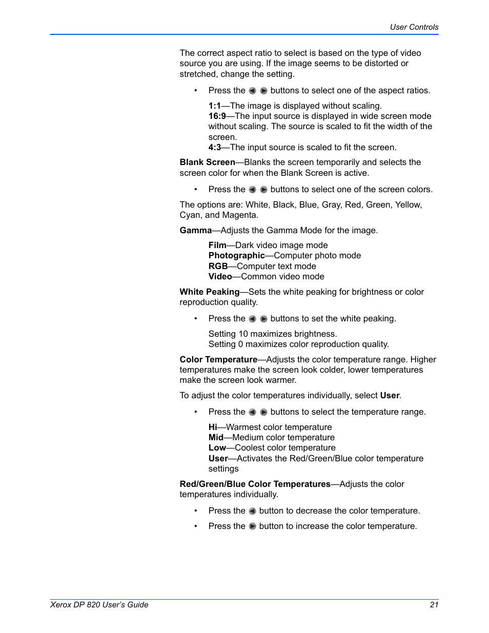 Xerox DP 820 User Manual | Page 26 / 44