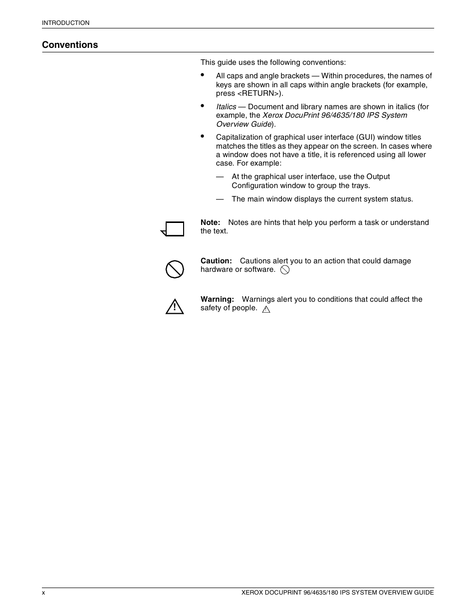 Xerox 96 User Manual | Page 10 / 101