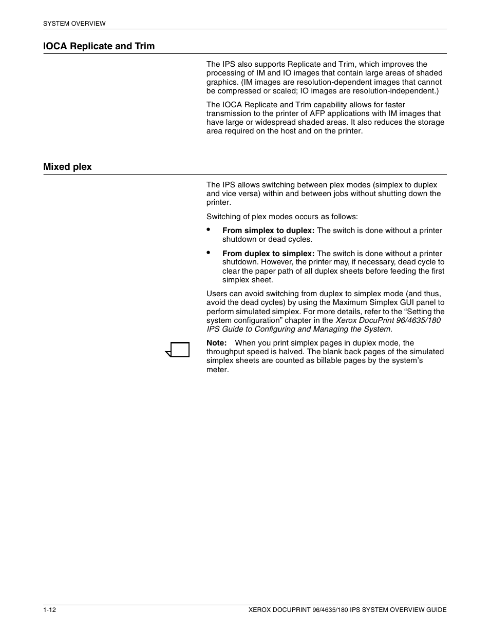 Xerox 96 User Manual | Page 24 / 101