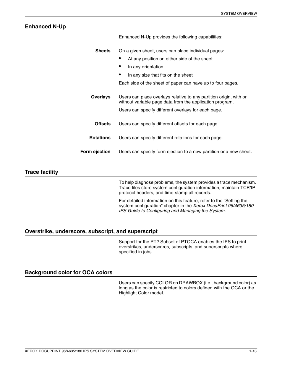 Xerox 96 User Manual | Page 25 / 101