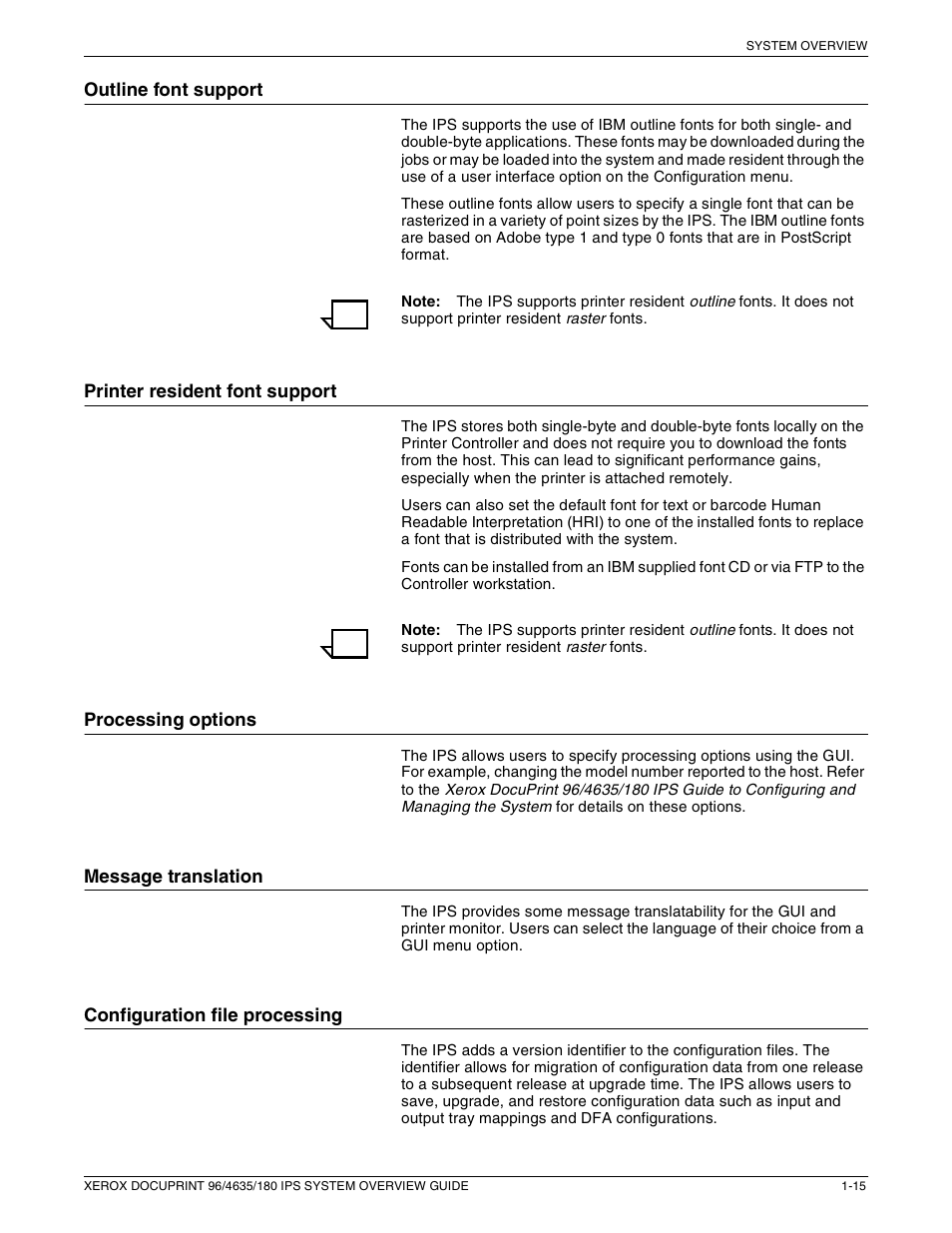 Xerox 96 User Manual | Page 27 / 101