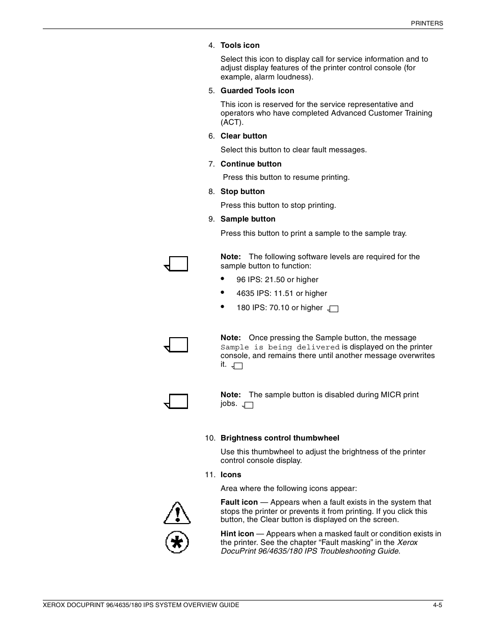 Xerox 96 User Manual | Page 47 / 101