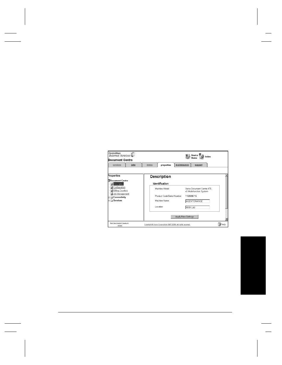 16 . int ern et se rv ic es | Xerox 480 ST User Manual | Page 147 / 322