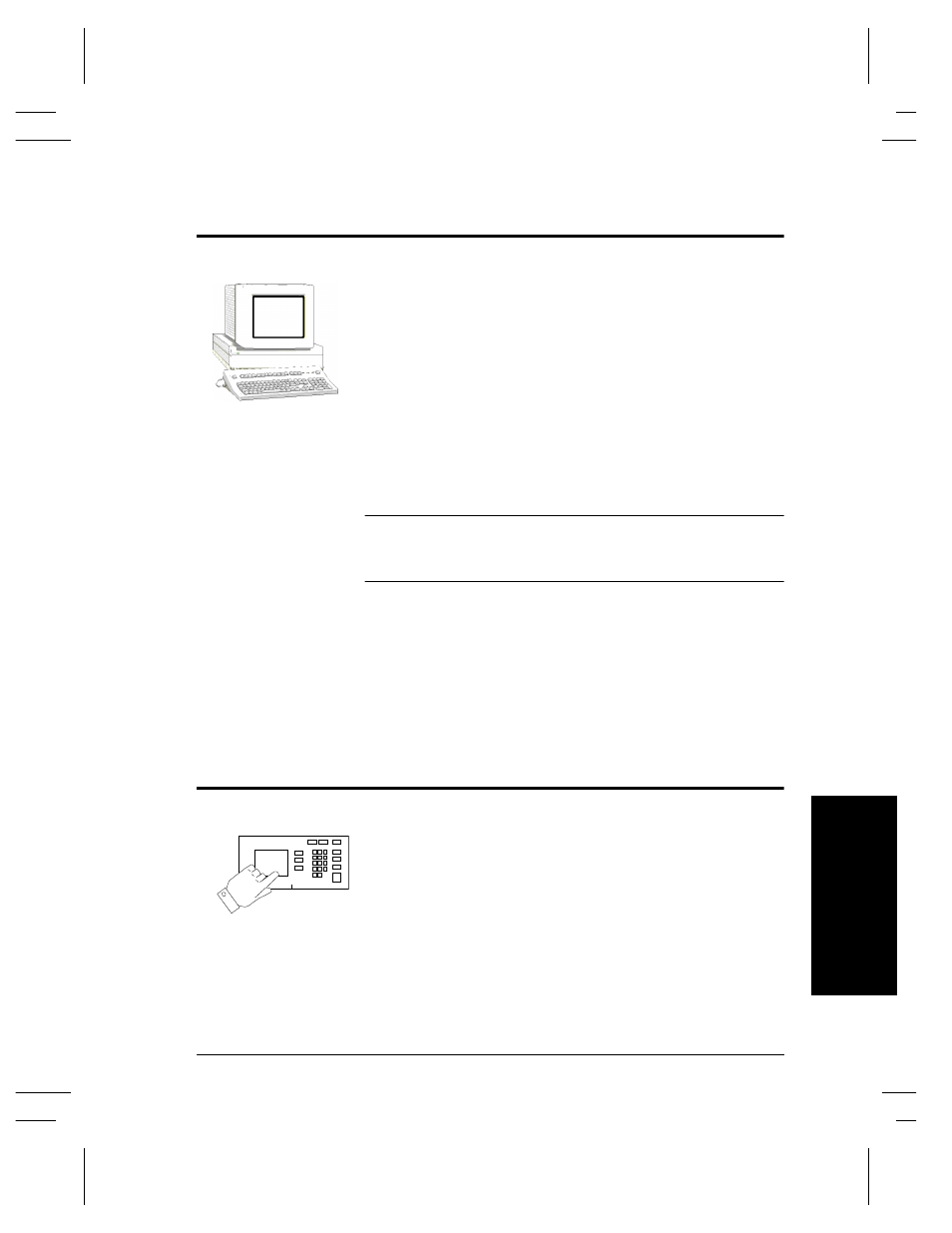Go to the workstation and, Go to the document centre and | Xerox 480 ST User Manual | Page 45 / 322