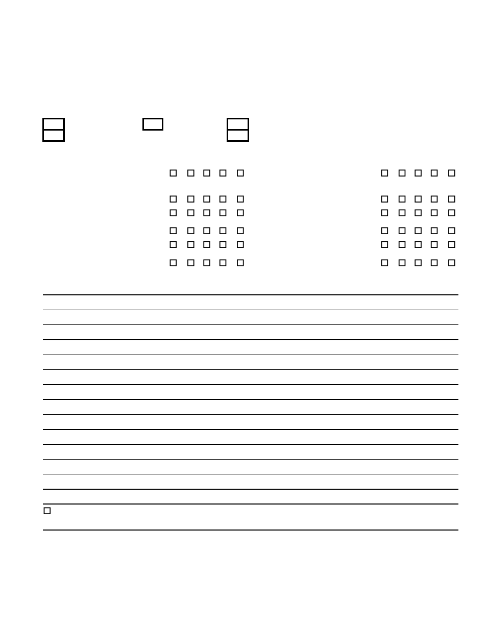 Customer evaluation questionnaire, Xerox product | Xerox DocuColor 4 Copier/Printer 701P31130 User Manual | Page 19 / 20