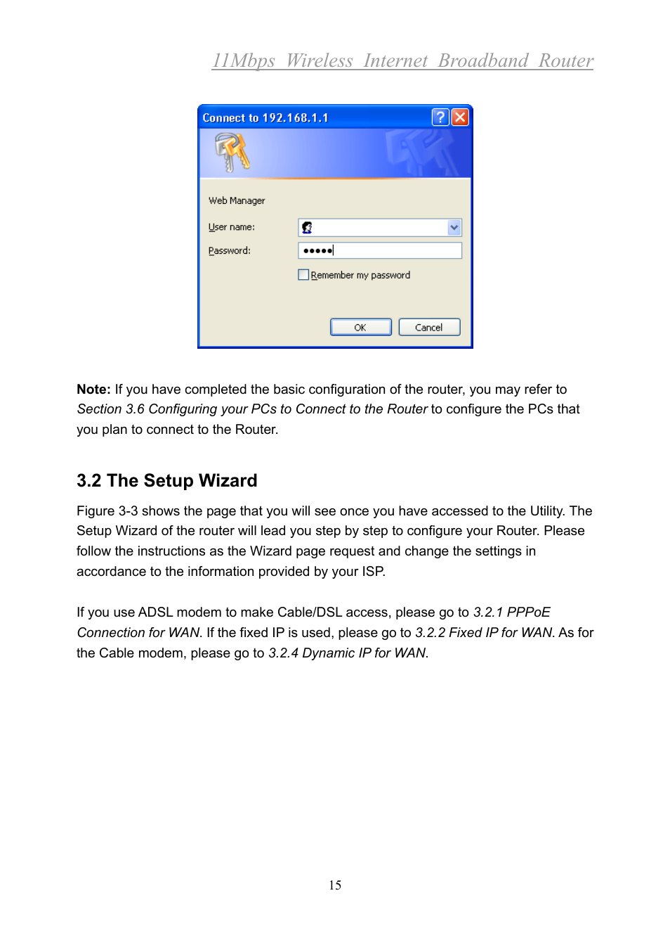 11mbps wireless internet broadband router | Xerox 2314 User Manual | Page 16 / 53