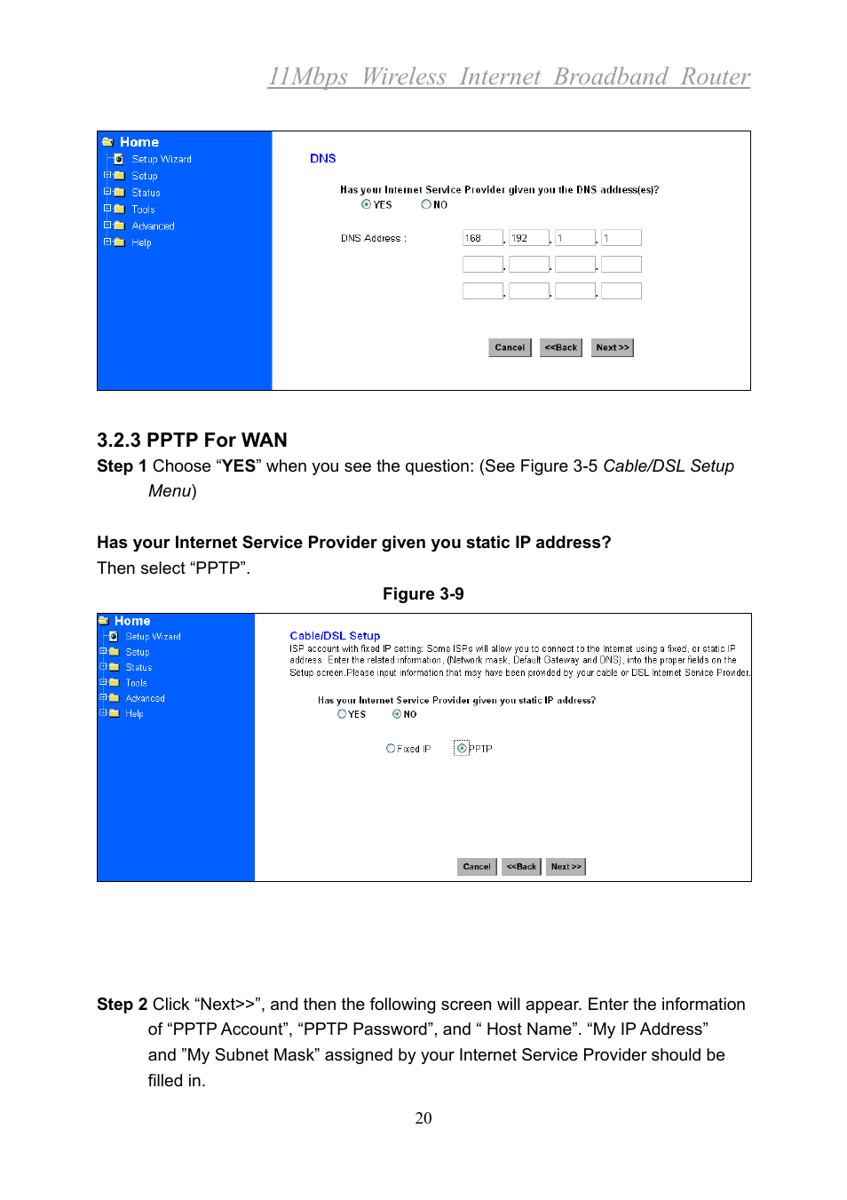 11mbps wireless internet broadband router | Xerox 2314 User Manual | Page 21 / 53