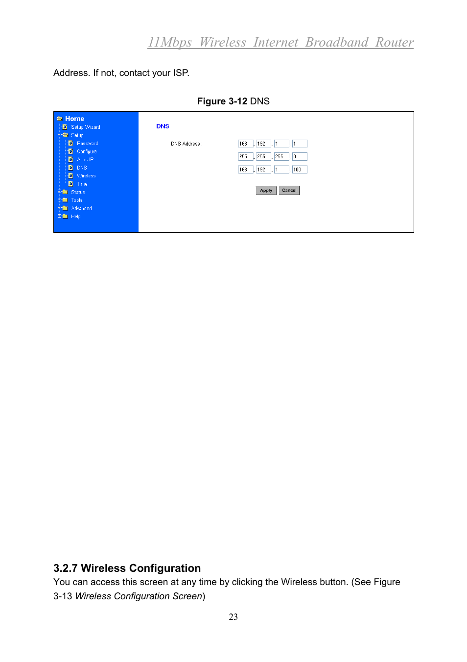 11mbps wireless internet broadband router | Xerox 2314 User Manual | Page 24 / 53