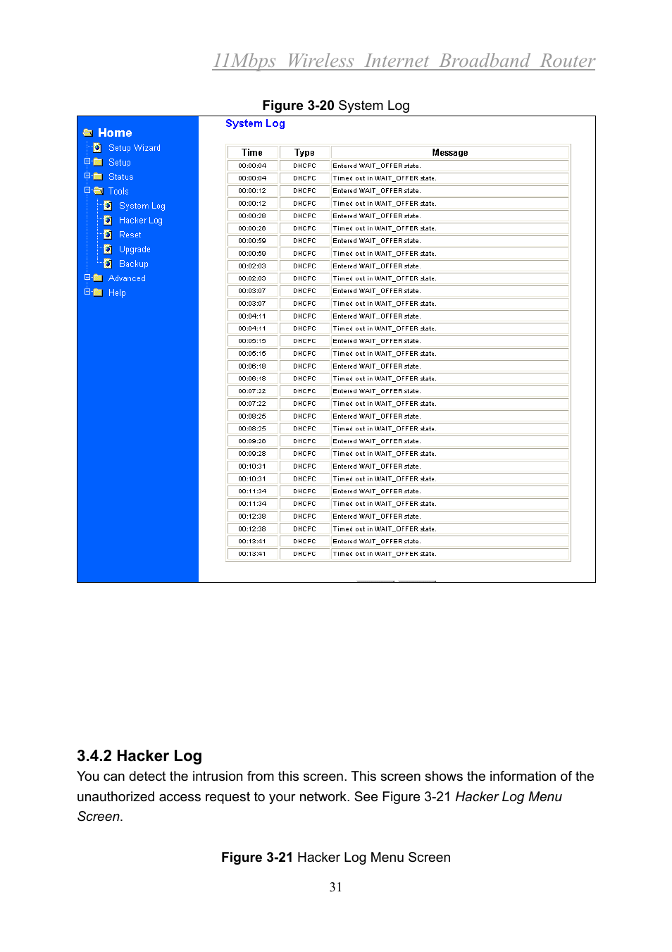 11mbps wireless internet broadband router | Xerox 2314 User Manual | Page 32 / 53