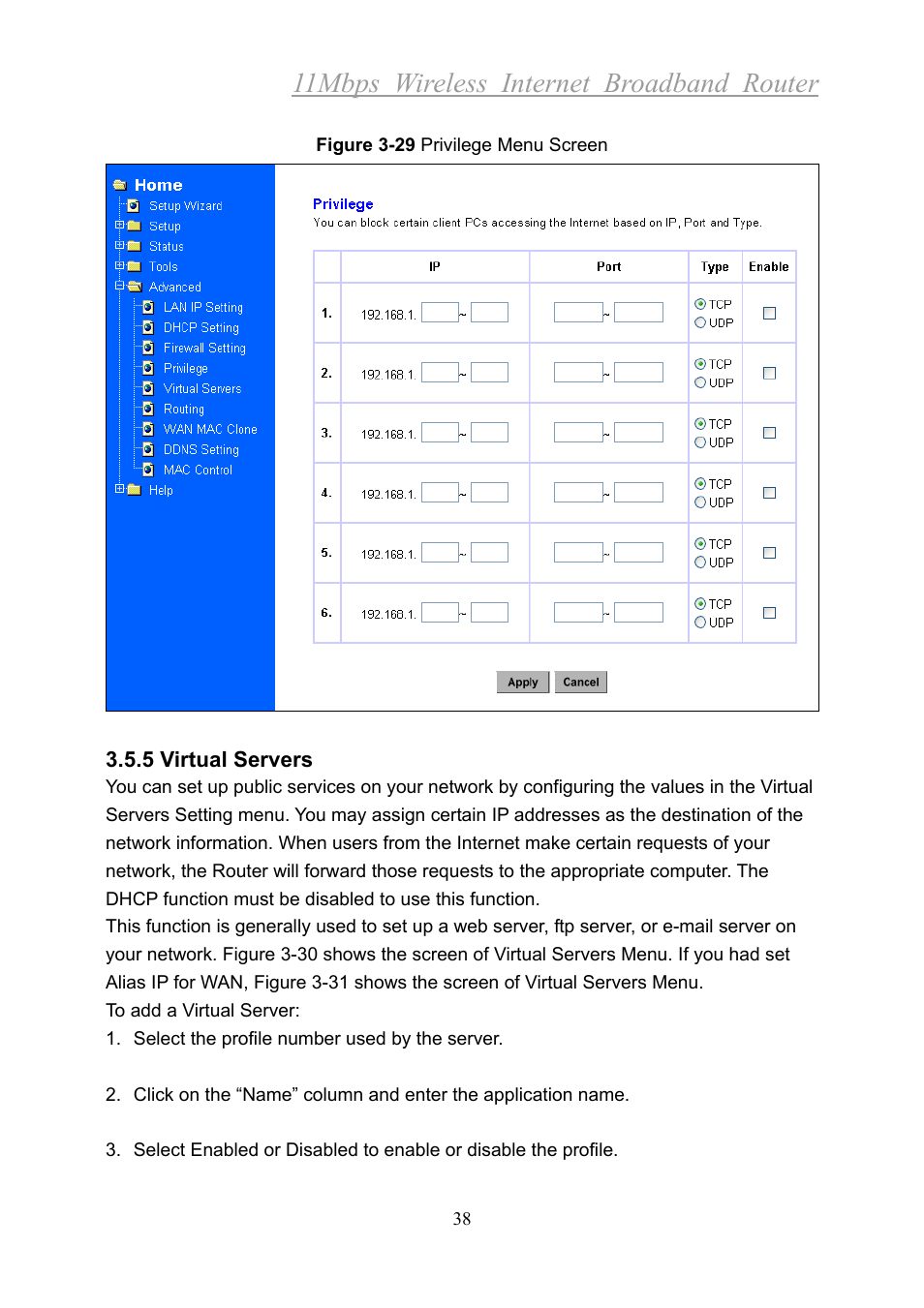 11mbps wireless internet broadband router | Xerox 2314 User Manual | Page 39 / 53