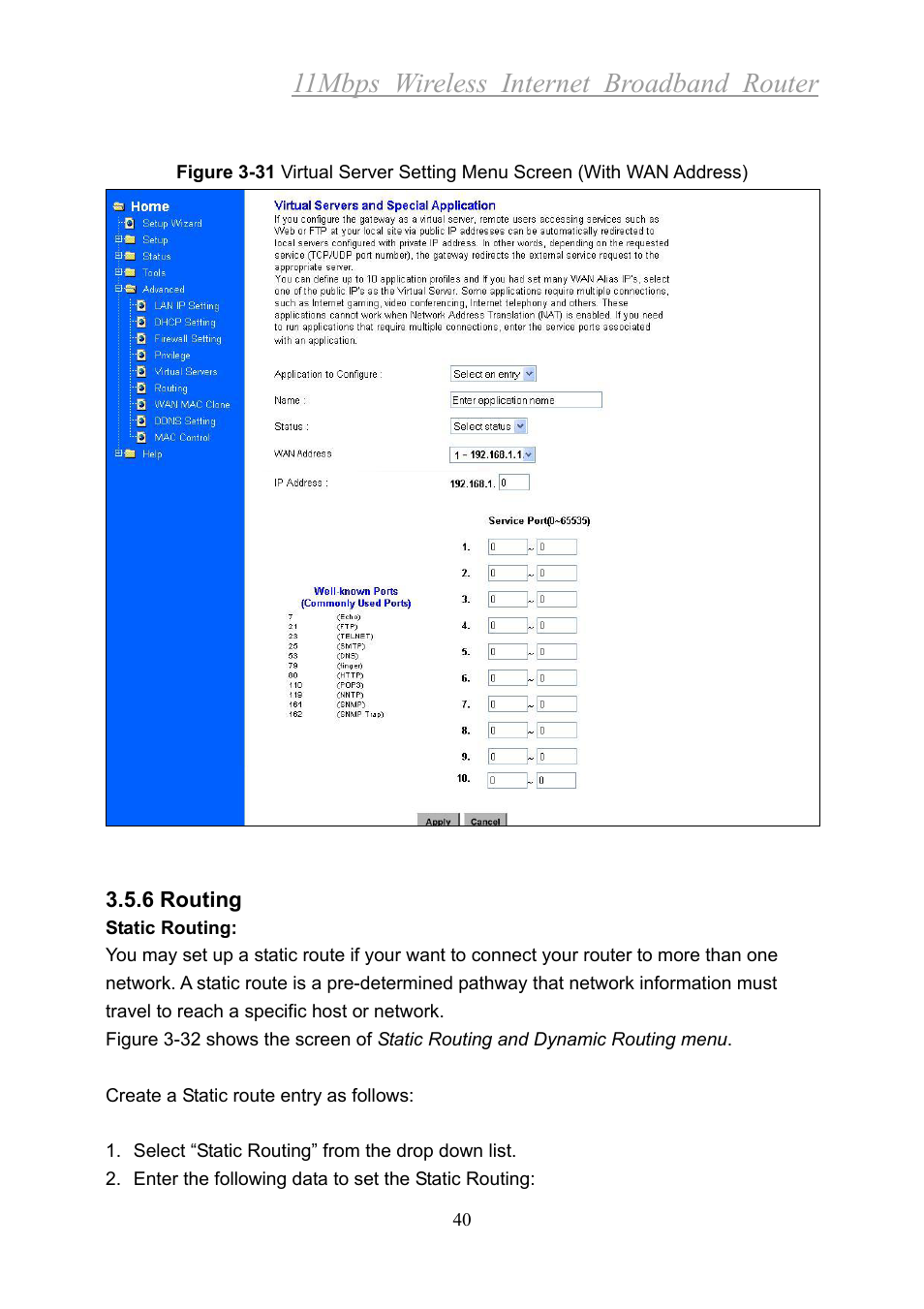 11mbps wireless internet broadband router | Xerox 2314 User Manual | Page 41 / 53