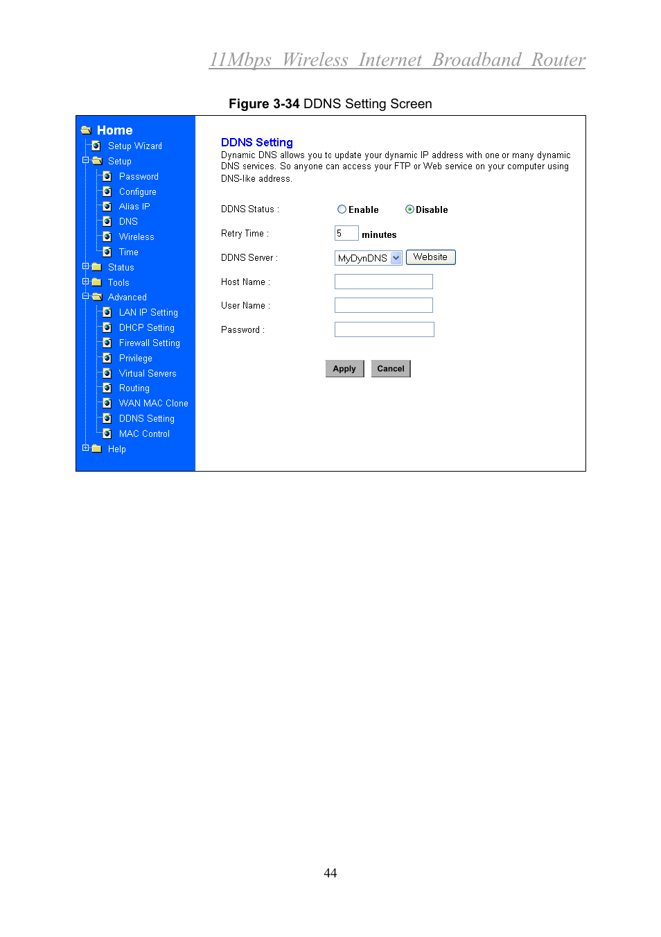 11mbps wireless internet broadband router | Xerox 2314 User Manual | Page 45 / 53