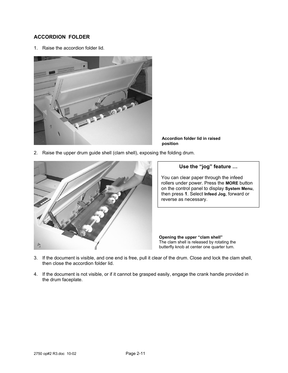 Accordion folder | Xerox 2750 User Manual | Page 24 / 43