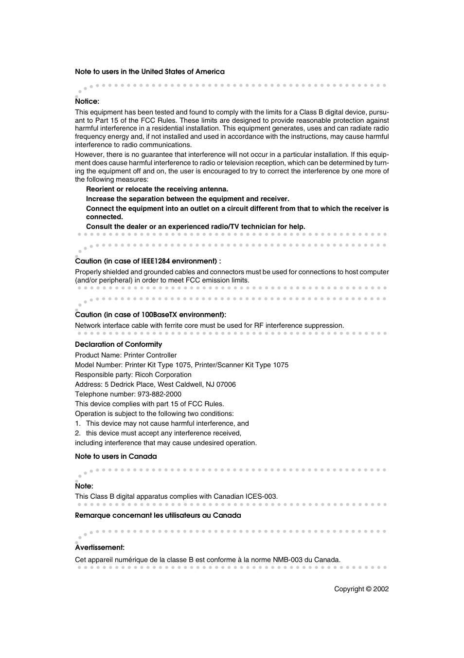 Xerox 1075 User Manual | Page 4 / 64