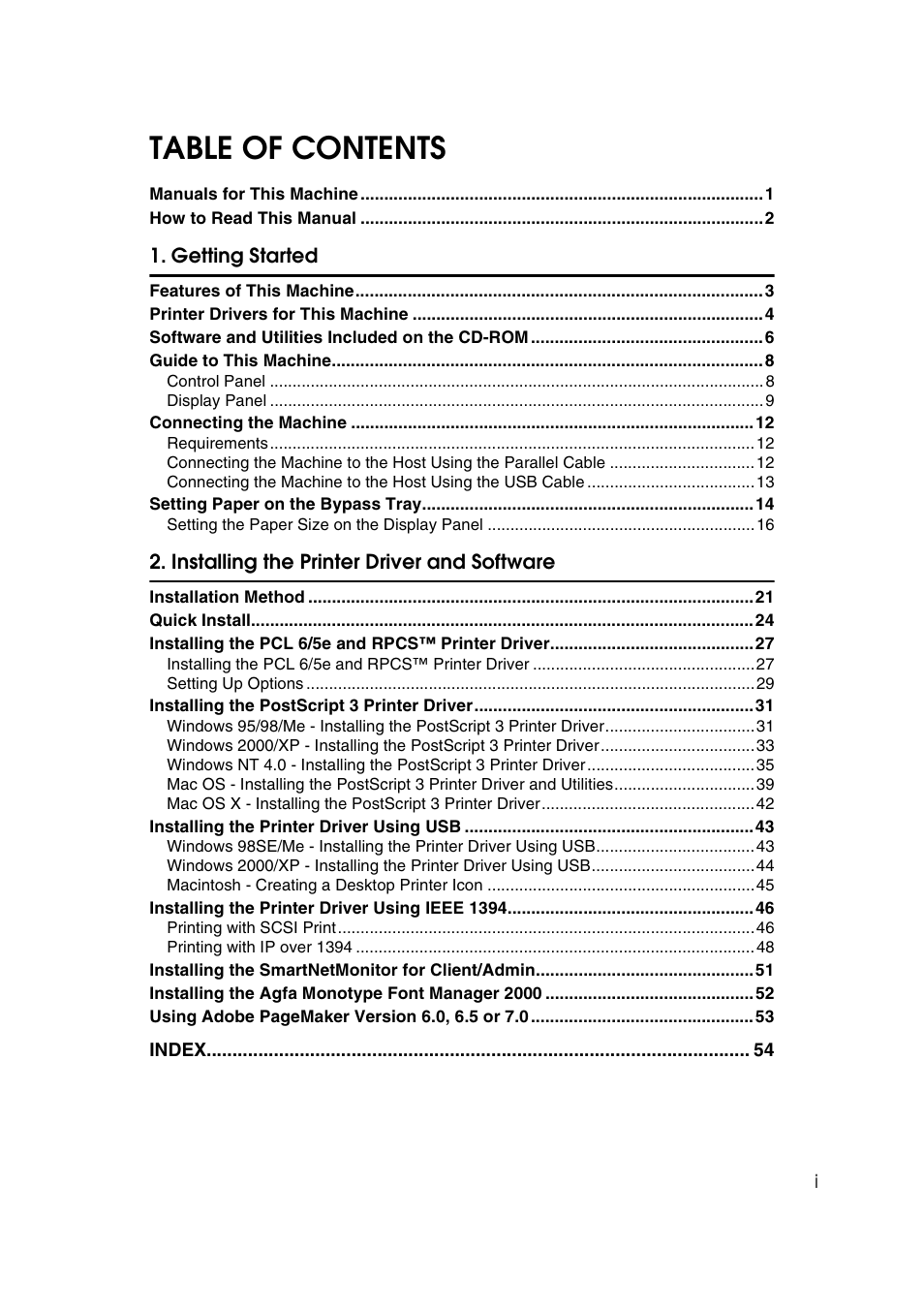 Xerox 1075 User Manual | Page 5 / 64