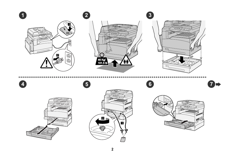 Xerox CopyCentre/WorkCentre 118 MO3101Y6-1 User Manual | Page 2 / 4