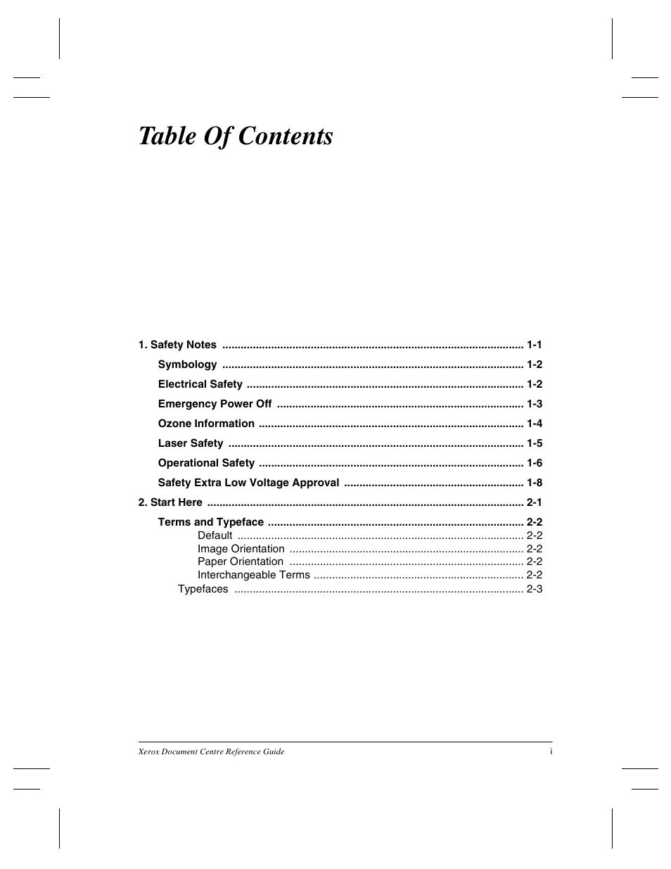 Xerox 470 User Manual | Page 11 / 326