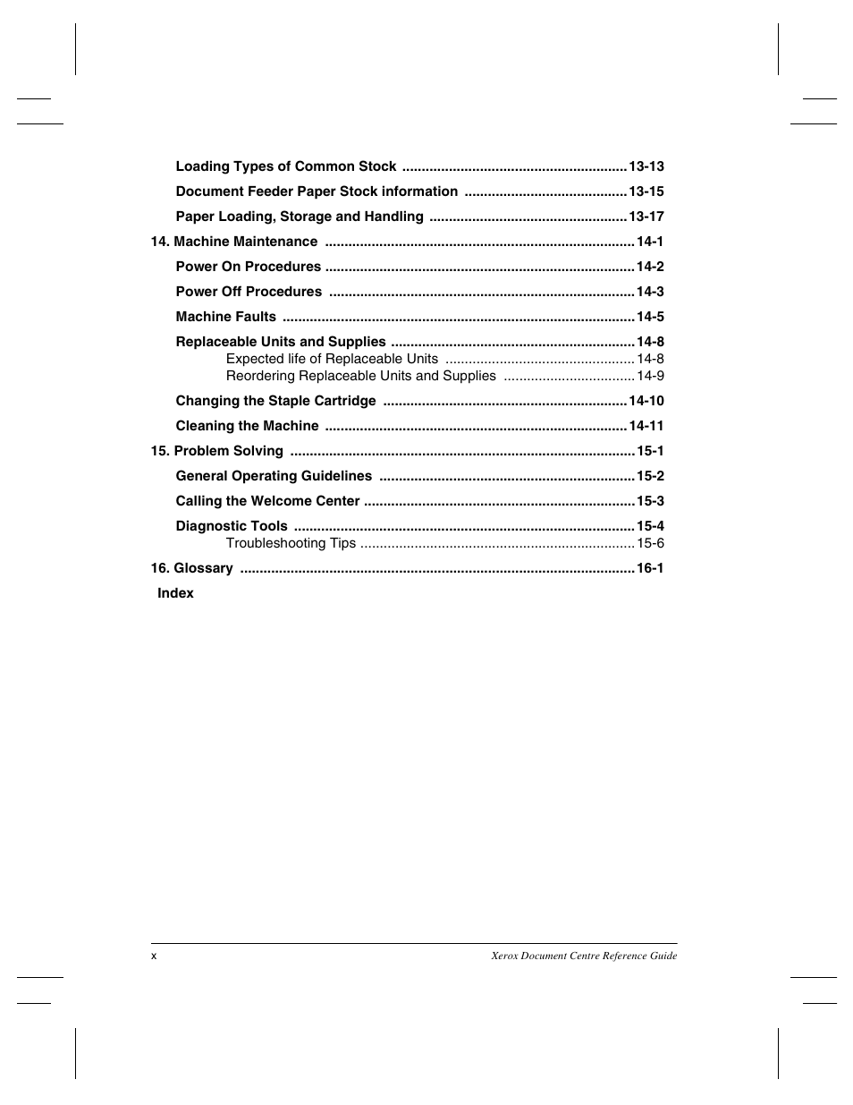 Xerox 470 User Manual | Page 20 / 326