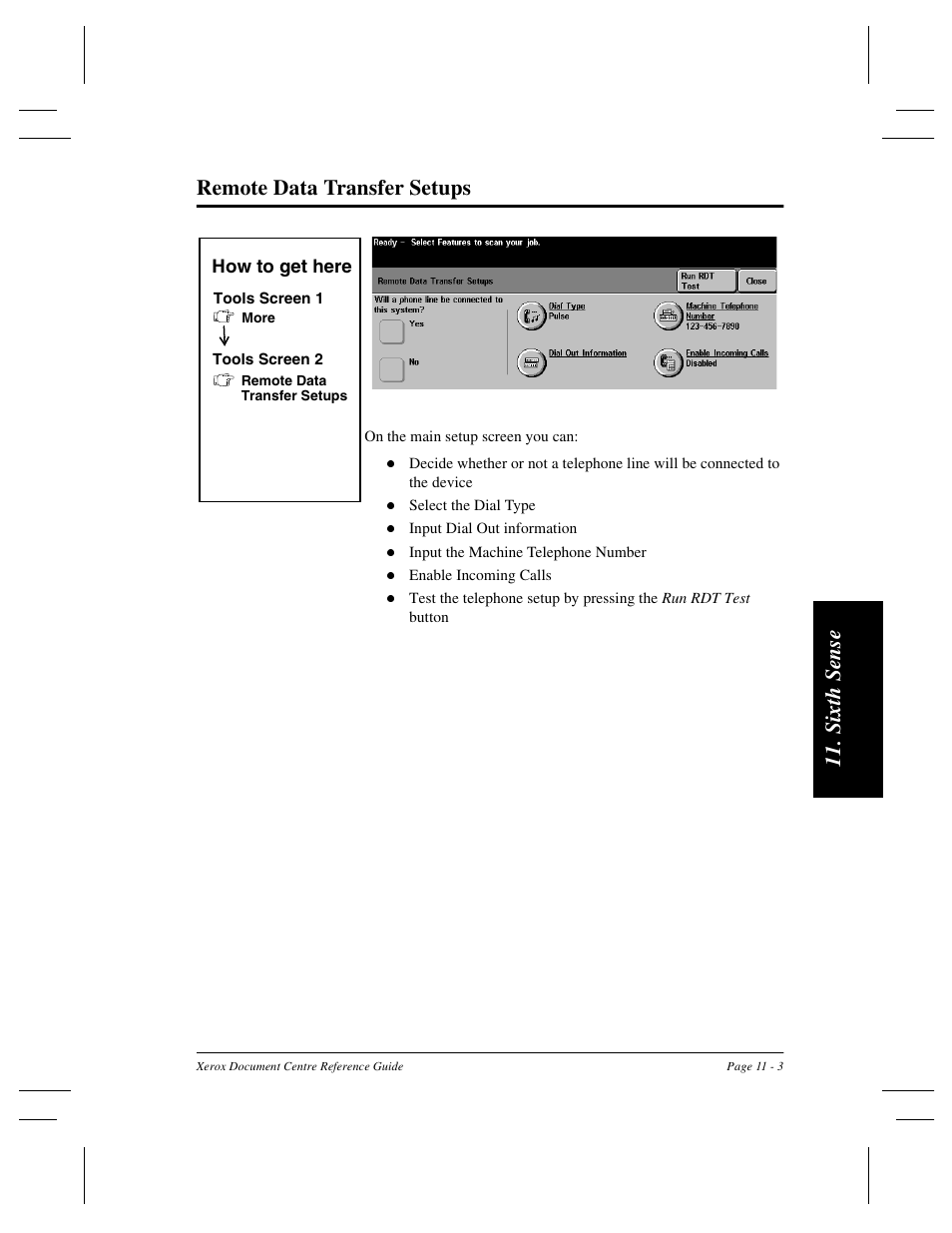 Si xt h sense remote data transfer setups | Xerox 470 User Manual | Page 219 / 326