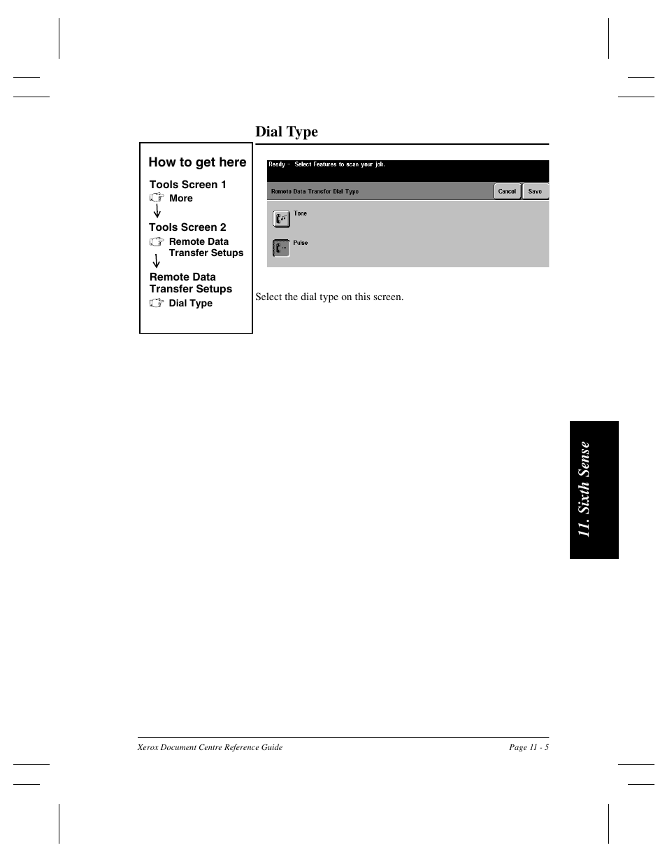 Si xt h sense dial type | Xerox 470 User Manual | Page 221 / 326