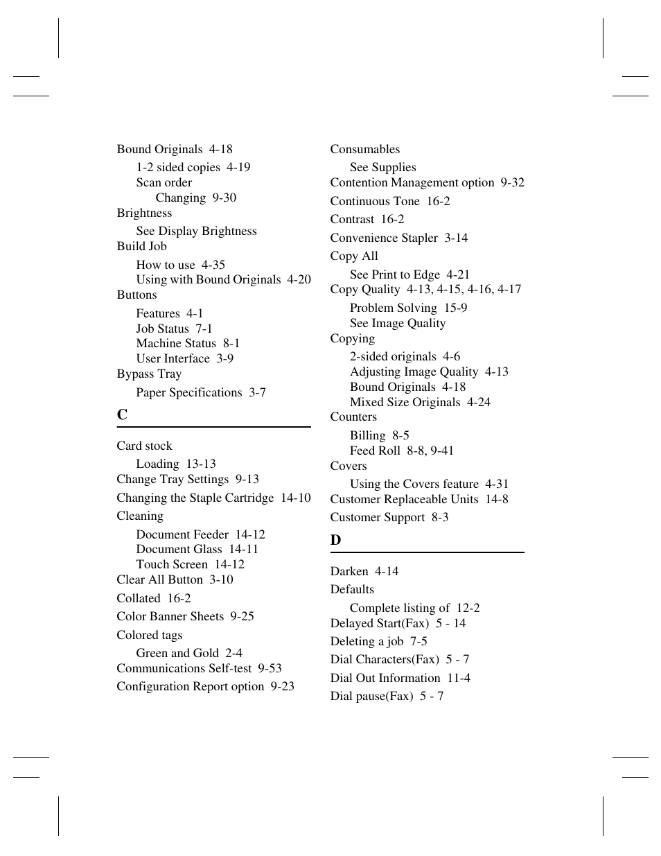 Xerox 470 User Manual | Page 316 / 326